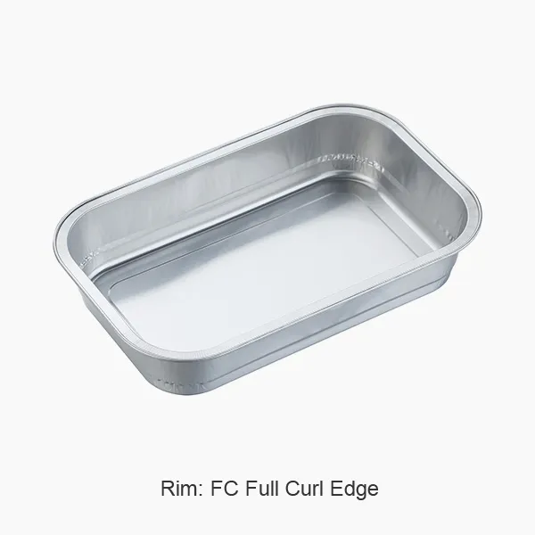 Contenitore in foglio di alluminio Alrline